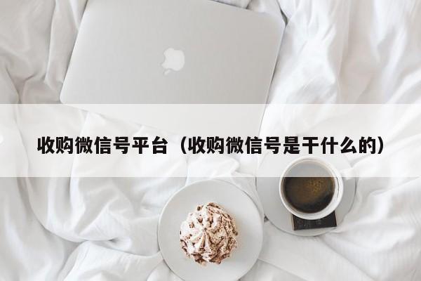 收购微信号平台（收购微信号是干什么的）
